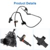 WMPHE 2 Pcs Front ABS Wheel Speed Sensors Compatible with