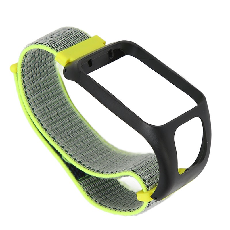 2 in 1 Elastic Braided Nylon Sport Watch Strap Replacement