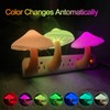 [ 2 Pack ] UTLK LED Mushroom Night Light Lamp