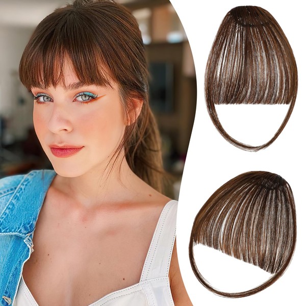 Leterly Clip in Bangs,Bangs Hair Clip for Women Wispy Bangs