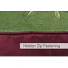 Riva Home Hunter Velvet Cushion Cover, Green, 45 x 45cm