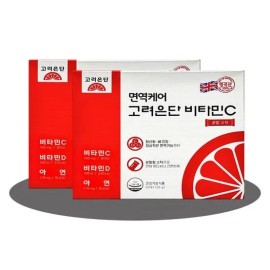 Goryeo Eundan Immune Care Korea Eundan Vitamin C Powder Stick 2g x 60 packs (2) / 면역케어 고려은단 비타민C 분말스틱 2g x 60포 2개