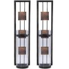 Shelving Solution Shelving Solution Wall Sconce Candle Holder Metal Wall