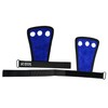RIK SPORTS 3-Hole Gymnastics Grips with Wrist Support - Latex-Free