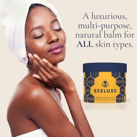 Beeluxe Multi-Purpose Moisturising Skin Balm 100ml, For Dry, Sensitive & Normal Skin, Suitable for Babies, Children & Adults, Natural Ingredients, Cruelty Free