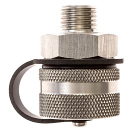 ValvoMax Quick Twist Oil Drain Valve – the Fastest, Easiest, Cleanest Way to Change Oil at Home – No Tools, No Mess, No Cleanup – for M12-1.50 - Stainless Drain Hose Attachment