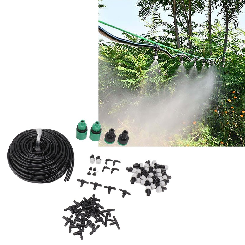 Misting Watering Garden Hose PVC and Plastic Automatic 65.6ft Mist