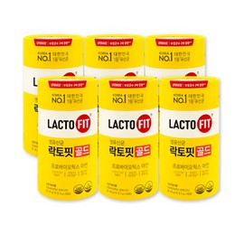 Lactopit Chong Kun Dang Health Lactopit Gold Live Lactobacillus 2g / 종근당건강 락토핏골드 생유산균 2g X 50포 6박스 프로바이오틱스 20억 CFU
