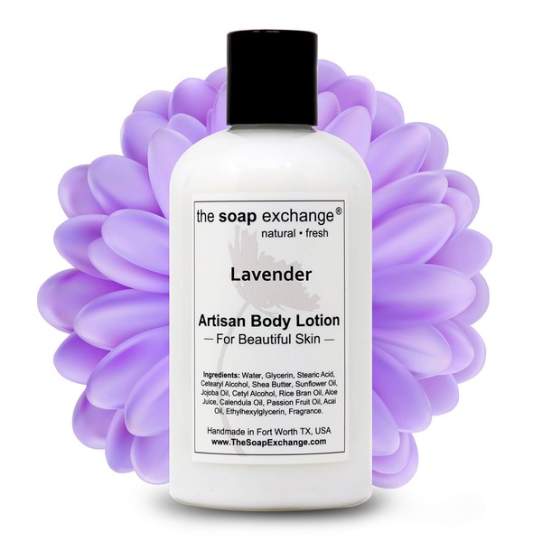 The Soap Exchange Body Lotion - Lavender Scent - Hand