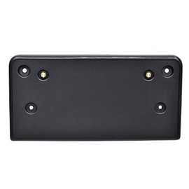 DAT AUTO PARTS Front License Plate Bracket Frame Cover Tag Holder Replacement for 2019-2021 Volkswagen Tiguan R-Line Black Smooth Plastic VW1068122 5NA807287C9B9