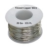 1/2 Lb. Tinned-Copper Bus Bar, Wire, Solid (Soft) Annealed Uninsulated