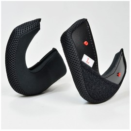 HJC HELMETS Cheek Pad, Black, S (1.0 inches (25 mm), For FG-70s HJP457