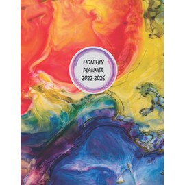 5 Year Planner 2022-2026 Monthly: 60 Months Calendar, 5 Year Appointment Calendar, Business Planners, Agenda Schedule Organizer Logbook and Journal