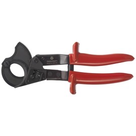 TOOLCRAFT Ratchet Cable Cutter I Smooth Cut Cable I Minimal Force Cutting I Comfort Grip Cable Cutter I Built-in Safety Lock I 240 mm² I I Power Tool