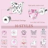 JeryWe 10 Pairs Hypoallergenic Stud Earrings Set for Sensitive Ears