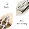 Nutcracker Stainless Steel Walnut Cracker Heavy Duty with Non-Slip Handle