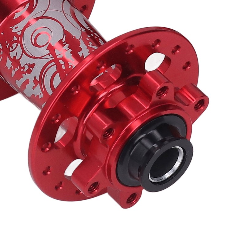 2pcs Bolany Bicycle Hub Red Aluminium Alloy 32 Holes 4