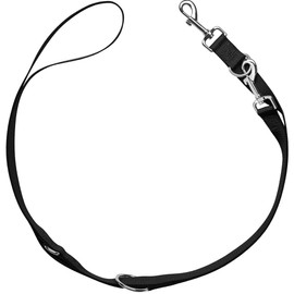 London 15/200 Adjustable Dog Lead Black