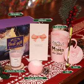 Geschenke für Mama: Eletorot Geburtstagsgeschenk für Mama, Geschenke Tasse für Mama, Beste Mama Geschenk Weihnachtstag Geschenke Für Mutter, Geschenk Oma Weihnachten