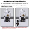 AubeamWenJ 3 Pack A1 Mini/A1 Hotend Extruder Print Head Hotend