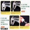 TERF® M6 Grey Plastic Hex Nut Bolt Dome Cap Cover