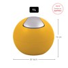 Spirella Cosmetic Bin 1 Litre Swing Lid Bin Table Bin