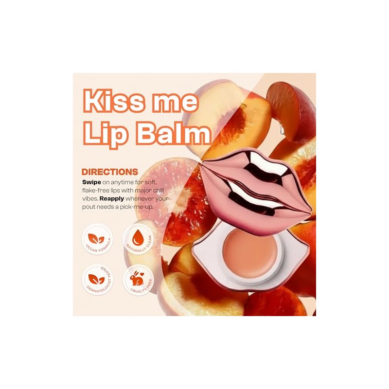 Bálsamo labial hidratante con vitamina E – Dermatológicamente probado, cuidado