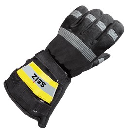 SEIZ JF 800190 Children's Fire Brigade Gloves with Reflective Stripes Size 9