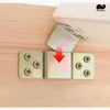 LIKERAINY Centre Support Bed Connector Bed Fitting Wooden Beam Suspension