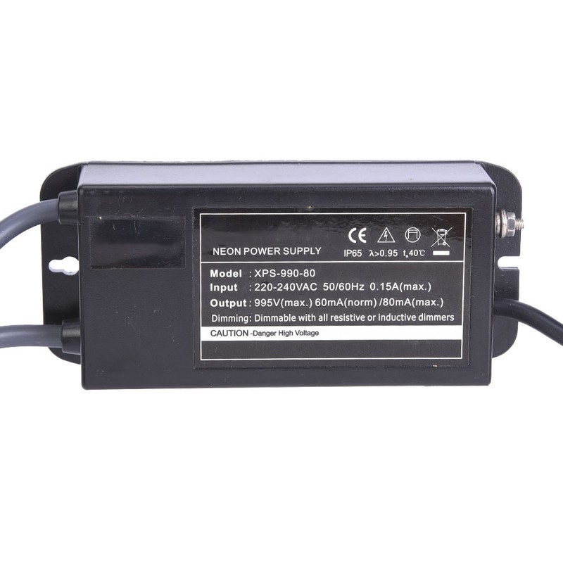 XPS-990-80 Neon Light Electronic Transformer Neon Sign Power Supply 0.9KV