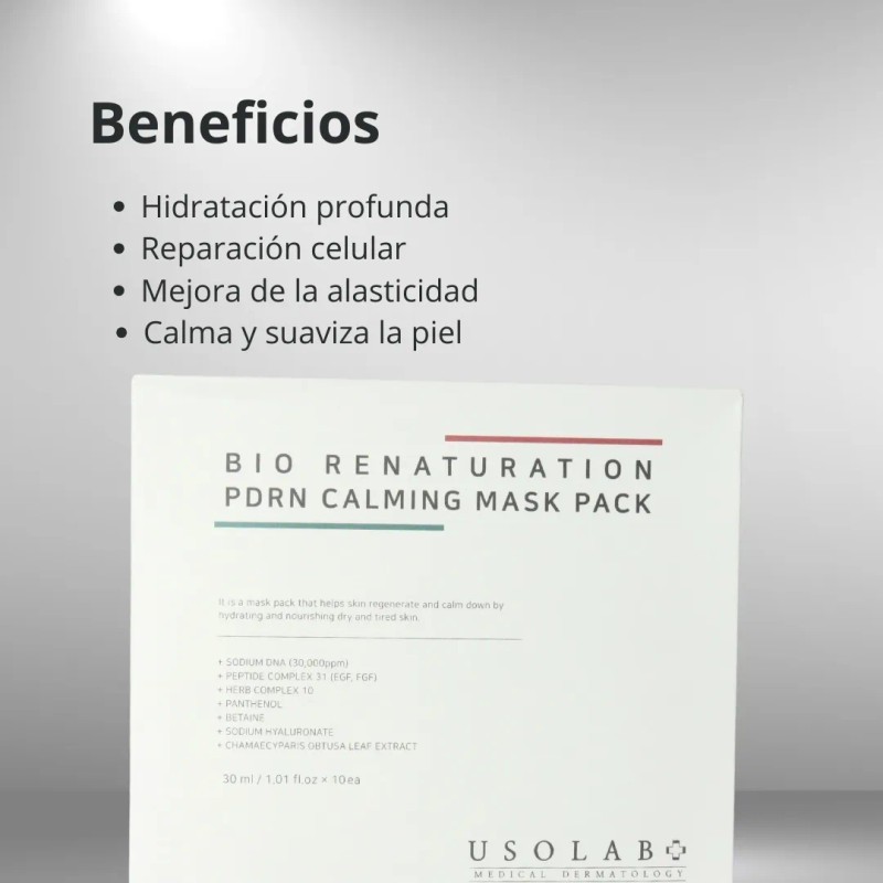 10 Mascarillas Pdrnskincare Coreano Colágeno Elastina Usolab