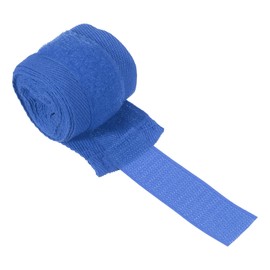 PATIKIL Boxing Hand Wraps, 98 Inch Length Elastic Boxing Wraps Cotton Fist Mitts Wrist Straps Protection for Muay Thai Martial Arts Kickboxing Bandages, Blue
