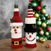 fonefunshop Festive Father Christmas & Snowman Bottle Cover