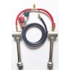Gas Forge Dual Burners with Regulator Propane Forge Metal Melting