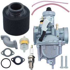 Haishine VM22 26mm Carburetor for 110cc 125cc 140cc Pit Dirt Bike Pitpro ATV Motocross Engines for XR50 CRF70 KLX BBR Apollo Thumpstar Braaap Atomic DHZ SSR