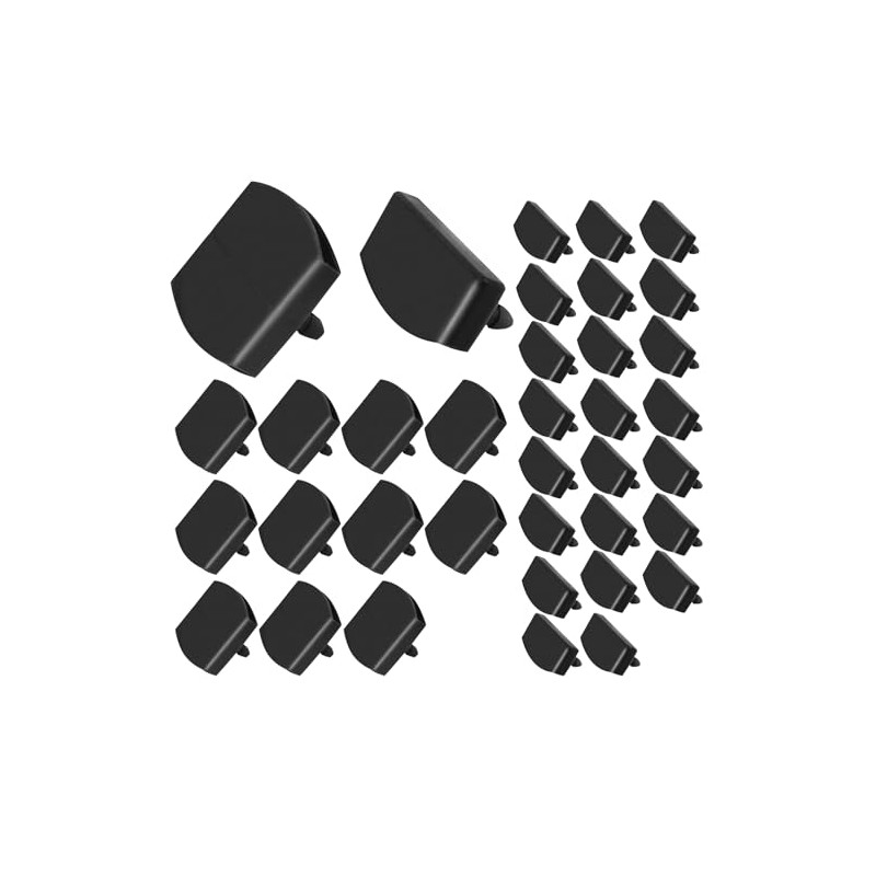 FAMSTURLON Pack of 36 Slatted Frame Caps, Slatted Frame Brackets