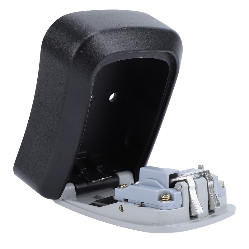 Key Lock Box Wall Mounted Multifunctional 4 Digit Combination Lock