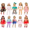 ZQDOLL 19 pcs American Doll Clothes Gift for 18 inch