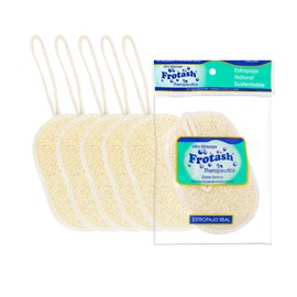 Frotash Estropajo Loofah Exfoliante Lufa Pastecito para Baño 6 Piezas