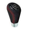 Abfer 6 Speed Shift Knob Leather Stick Shifting Lever Handle