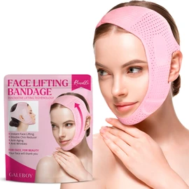 Reusable Double Chin Reducer V Line Mask - Double Chin Remover, Face Slimming Mask, Chin Strap, Chin Up Mask, Face Tightening Belt, V-shaped Slimming Face Mask