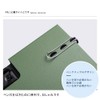 SANJAOYEE Binder A4 Bi-Fold Clipboard Clipfile Loose Leaf Binder Multi-function