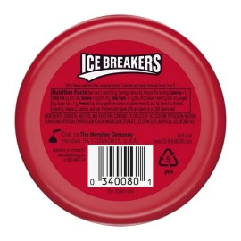 Ice Breakers Cinnamon Sugar Free Mints 1.5oz Puck Fresh Breath