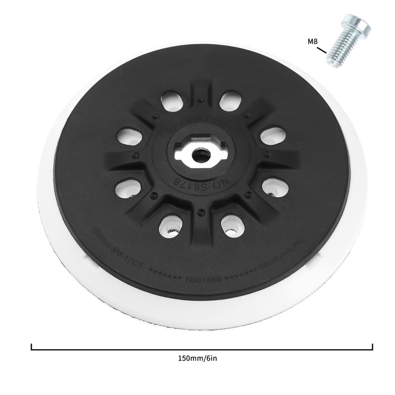 Create idea Sander Hook & Loop Backing Pad Replacement Compatible