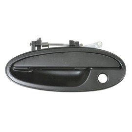 Front Left Exterior Door Handle Black Drivers Side Compatible with 1997-2005 Buick Park Avenue 1997-1999 Riviera Oldsmobile Aurora GM1310170