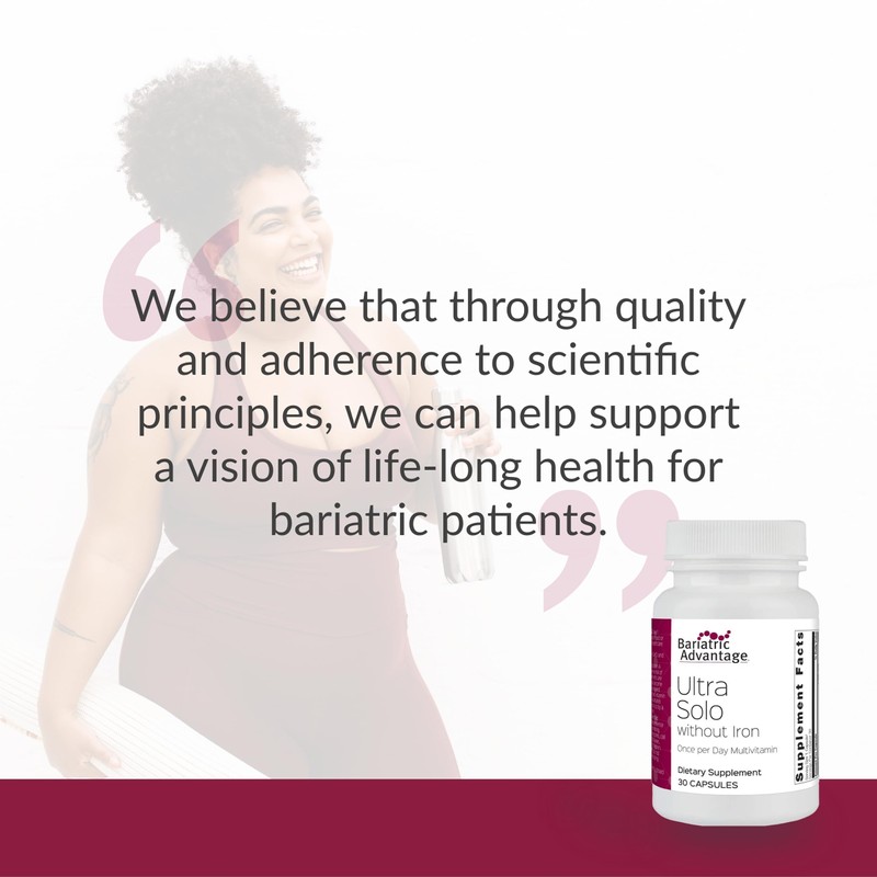Bariatric Advantage Ultra Solo Without Iron - Once-Per-Day Daily Multivitamin