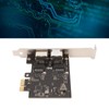 PCIe 2.5G Network Card Dual Port RTL8125B 2500M 1000M Computer