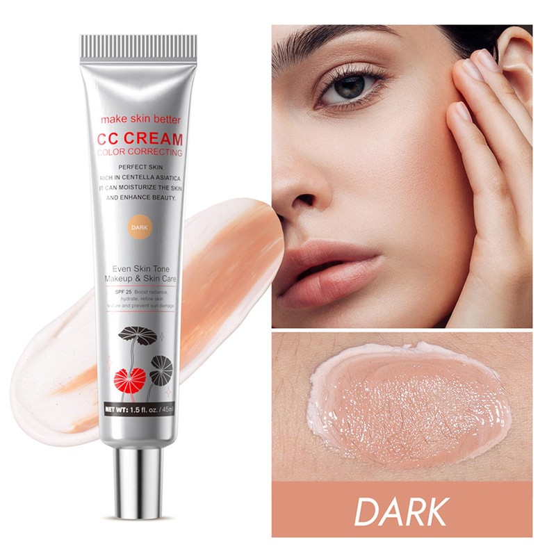 Pre-Make-up Concealer CC Cream Light Colour, Colour Correcting CC Cream,