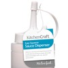 KitchenCraft Squeezy Sauce Bottle, BPA Plastic, 225 ml, White