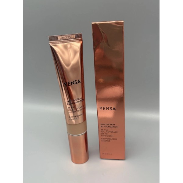 YENSA NIB Yensa Beauty Skin on Skin BC Foundation TAN